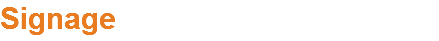 Signage