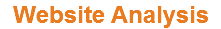 Website Analysis
